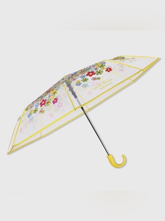Marc Jacobs Accessories - Marc Jacobs Daisy Parfums Takashi Murakami Umbrella Floral Yellow